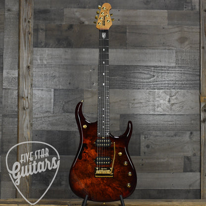 Ernie Ball MusicMan Ball Family Reserve JP15 - Solar Flare with Mono Case