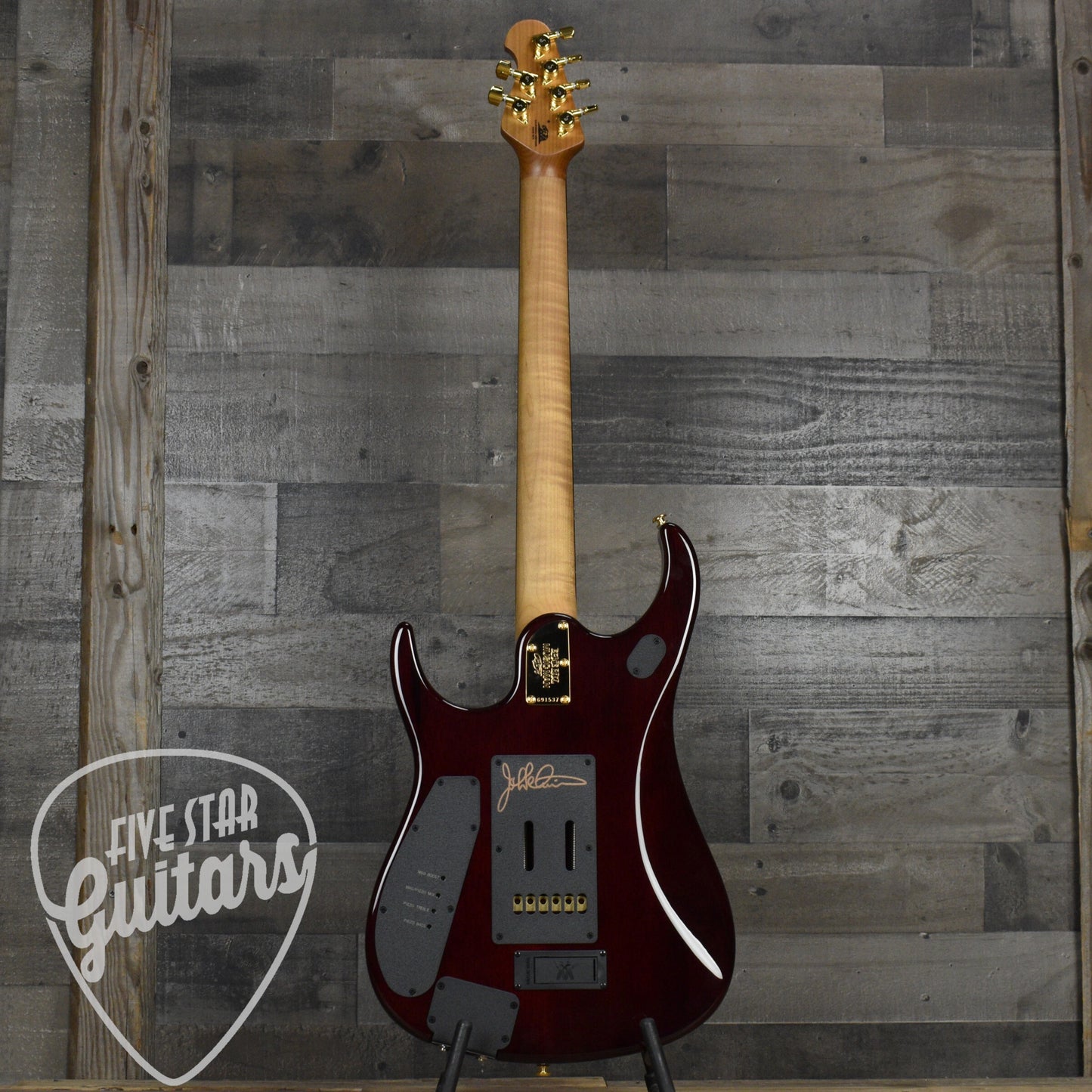 Ernie Ball MusicMan Ball Family Reserve JP15 - Solar Flare with Mono Case