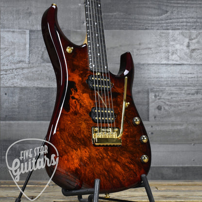 Ernie Ball MusicMan Ball Family Reserve JP15 - Solar Flare with Mono Case