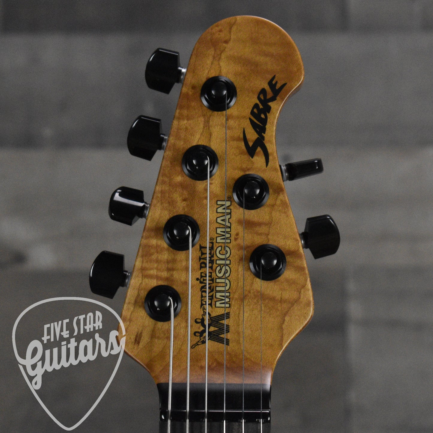 Ernie Ball MusicMan Rabea Massaad Sabre - Carian Burst with Soft Shell Case