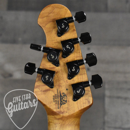 Ernie Ball MusicMan Rabea Massaad Sabre - Carian Burst with Soft Shell Case