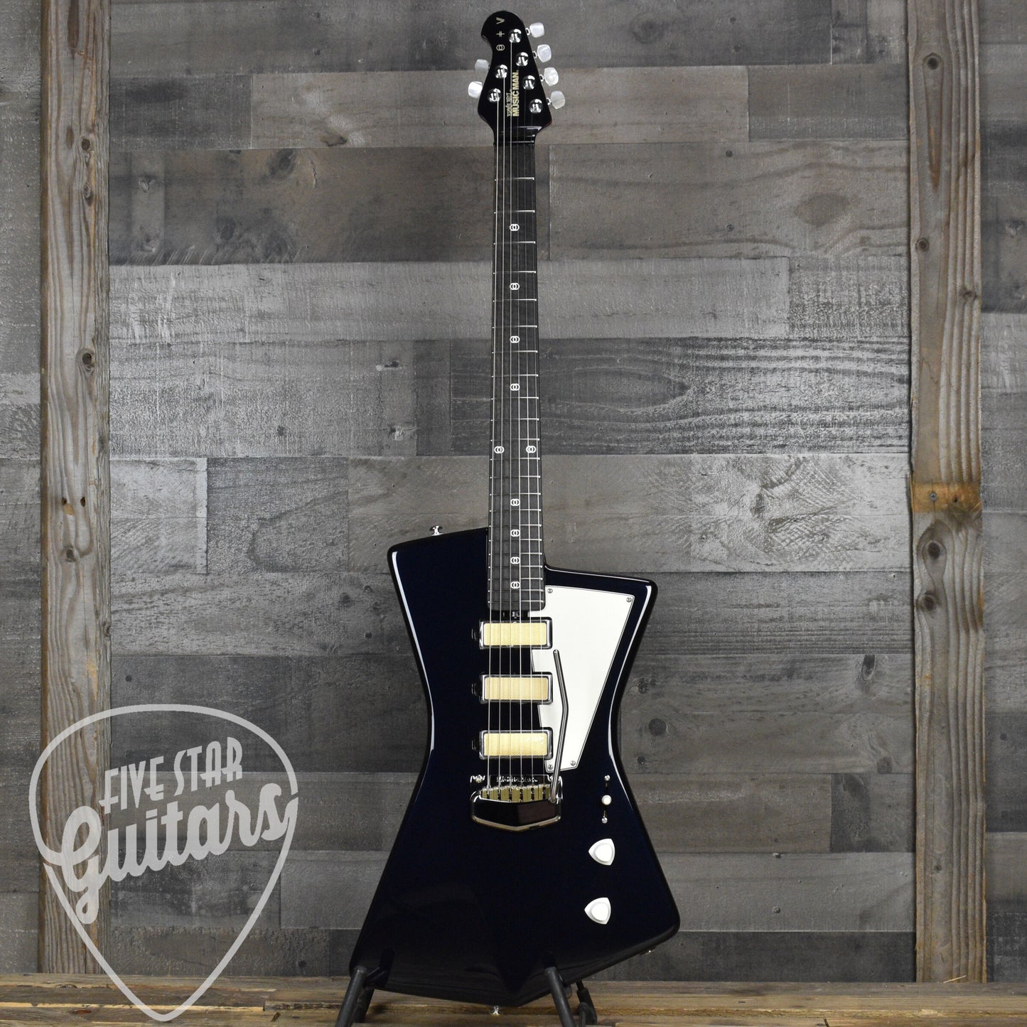 Ernie Ball Music Man St. Vincent Goldie - Silk Charmeuse with Mono Case