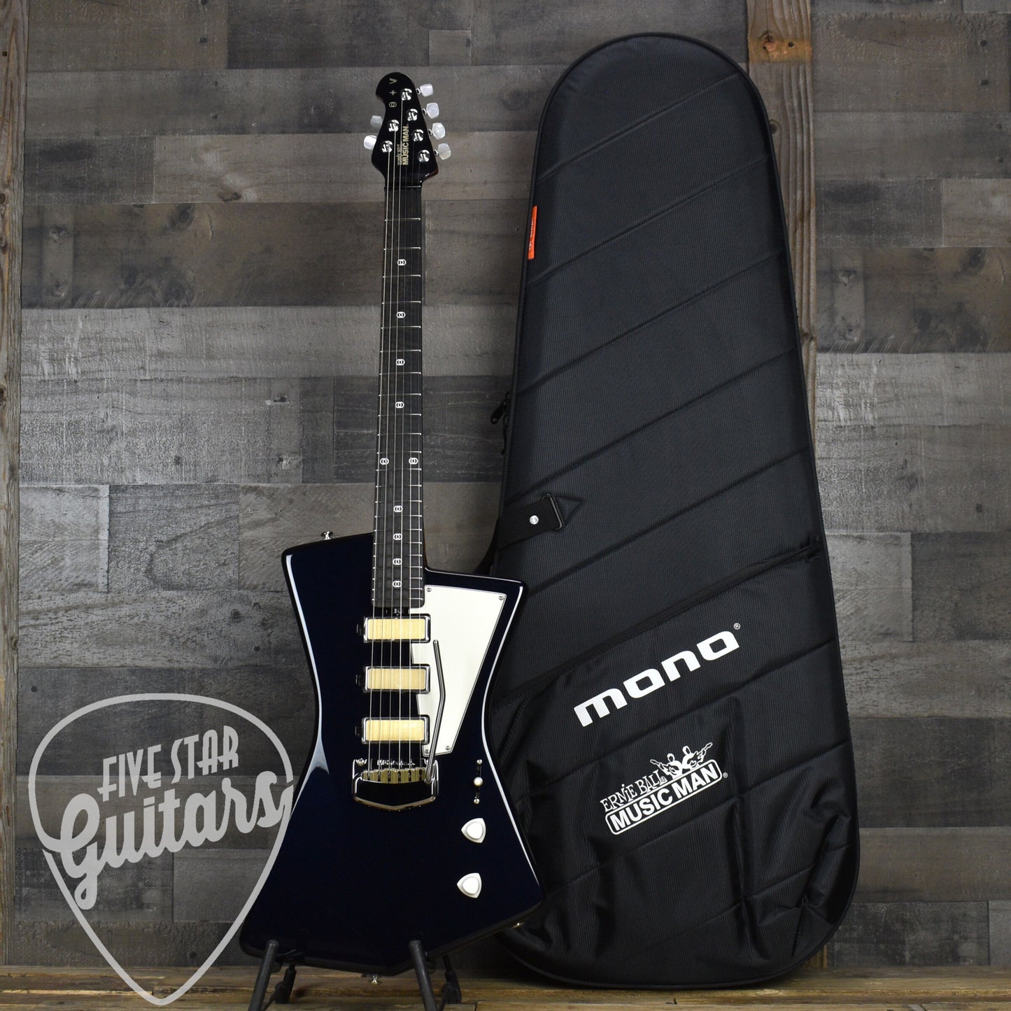 Ernie Ball Music Man St. Vincent Goldie - Silk Charmeuse with Mono Case