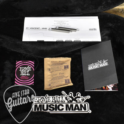 Ernie Ball Music Man St. Vincent Goldie - Silk Charmeuse with Mono Case