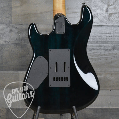 Ernie Ball Music Man Sabre - Gator Burst with Mono Case