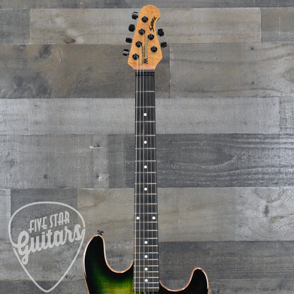 Ernie Ball Music Man Sabre - Gator Burst with Mono Case