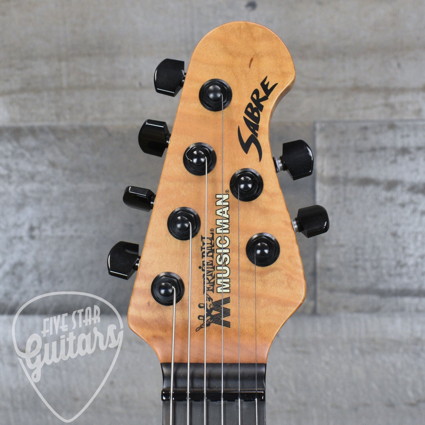 Ernie Ball Music Man Sabre - Gator Burst with Mono Case