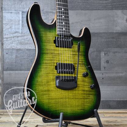 Ernie Ball Music Man Sabre - Gator Burst with Mono Case