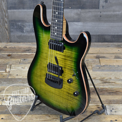 Ernie Ball Music Man Sabre - Gator Burst with Mono Case