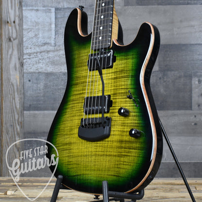 Ernie Ball Music Man Sabre - Gator Burst with Mono Case