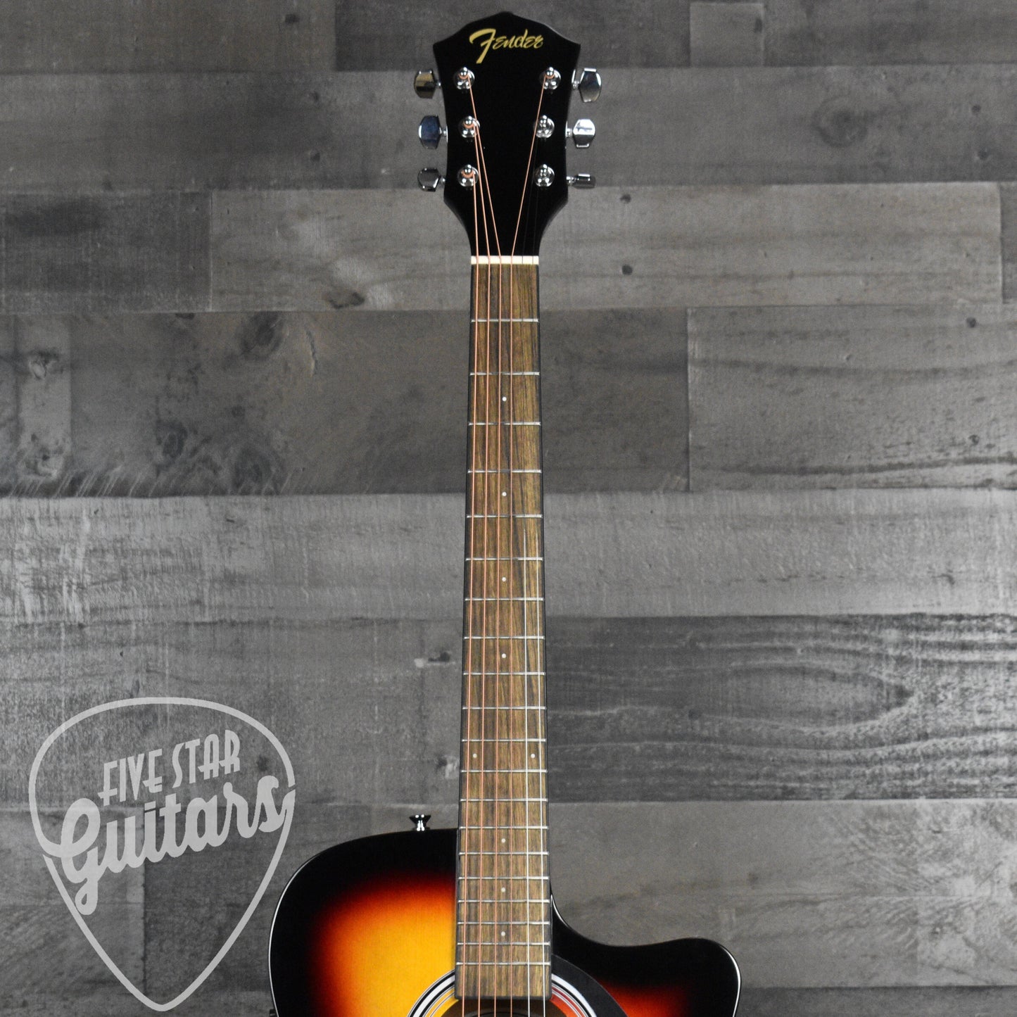 Fender FA-125CE Dreadnought Walnut Fingerboard - Sunburst