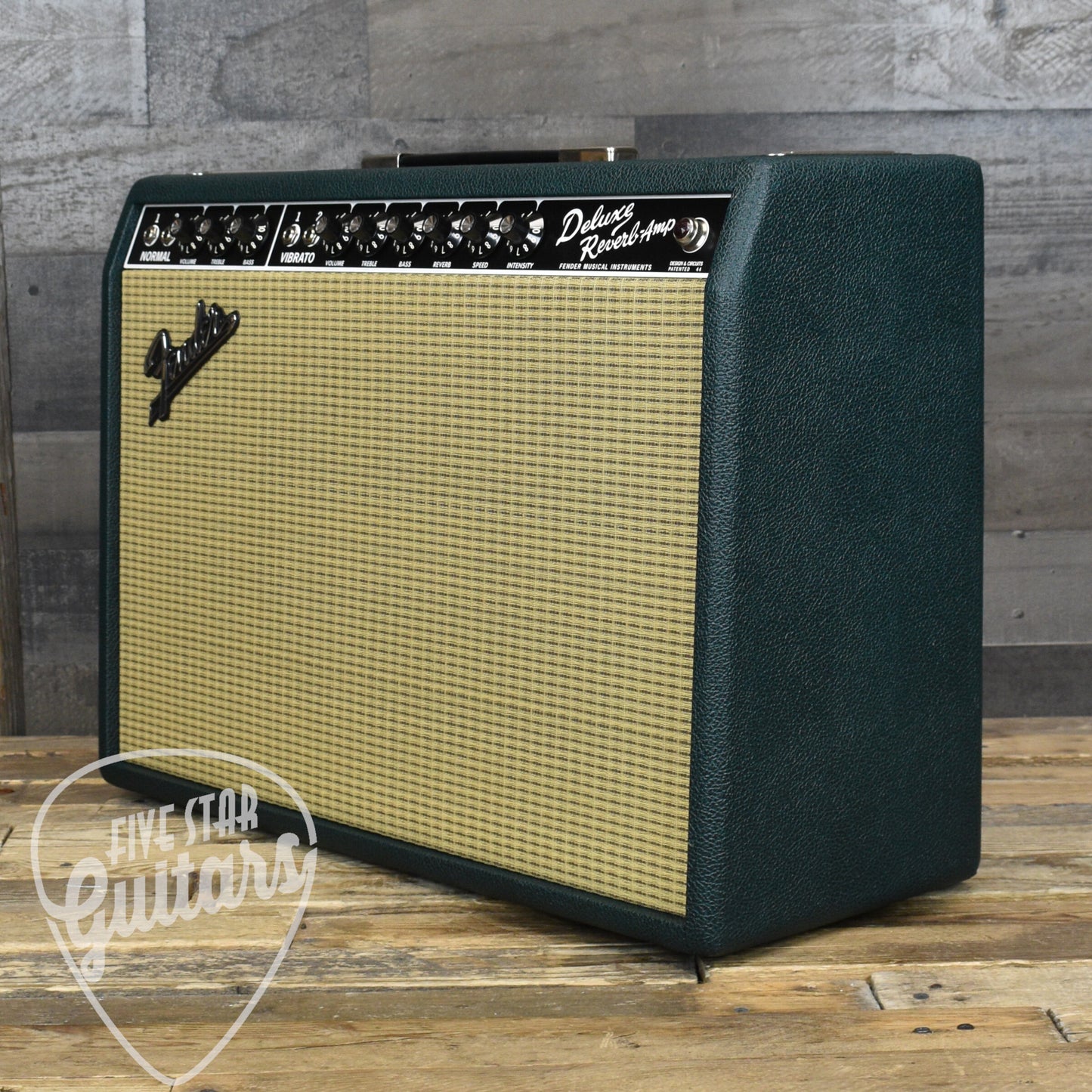Fender 65 Deluxe Reverb British Racing Green