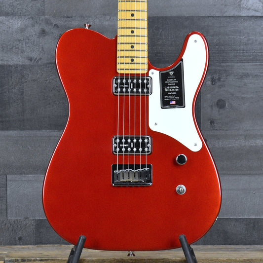 Fender 75th Anniversary American Professional Classic Cabronita Telecaster - Candy Apple Red with Hardshell Case