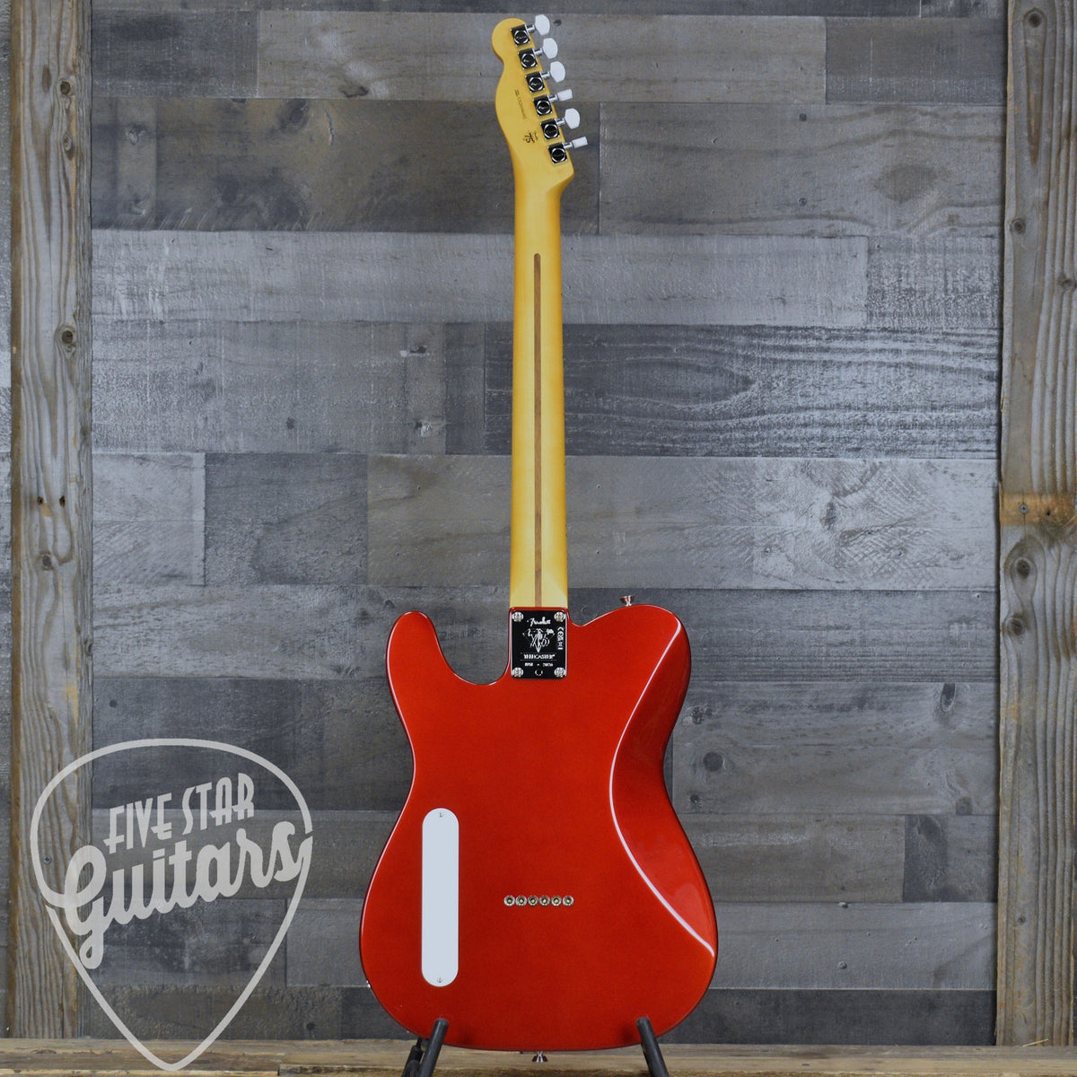 Fender 75th Anniversary American Professional Classic Cabronita Telecaster - Candy Apple Red with Hardshell Case