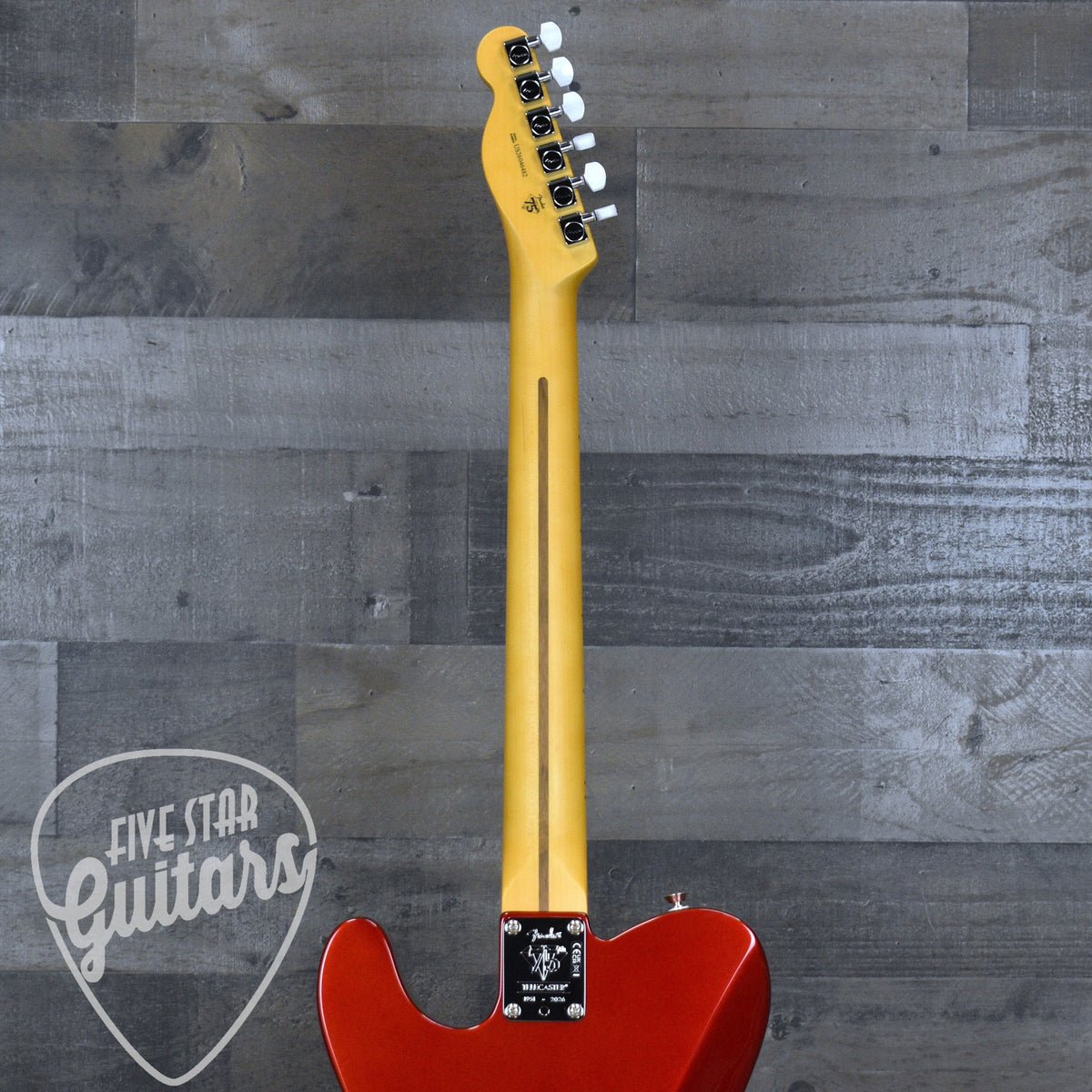 Fender 75th Anniversary American Professional Classic Cabronita Telecaster - Candy Apple Red with Hardshell Case