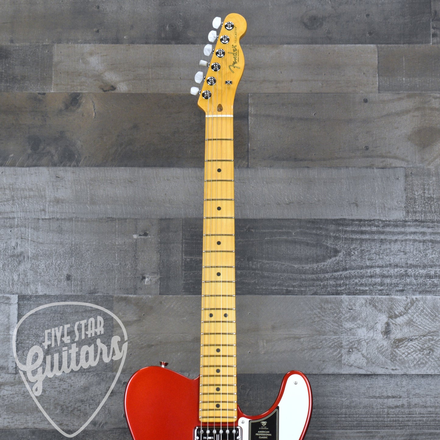 Fender 75th Anniversary American Professional Classic Cabronita Telecaster - Candy Apple Red with Hardshell Case