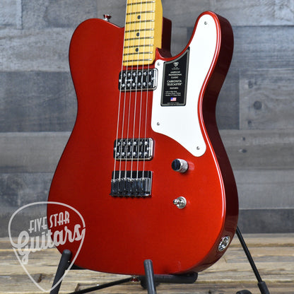 Fender 75th Anniversary American Professional Classic Cabronita Telecaster - Candy Apple Red with Hardshell Case