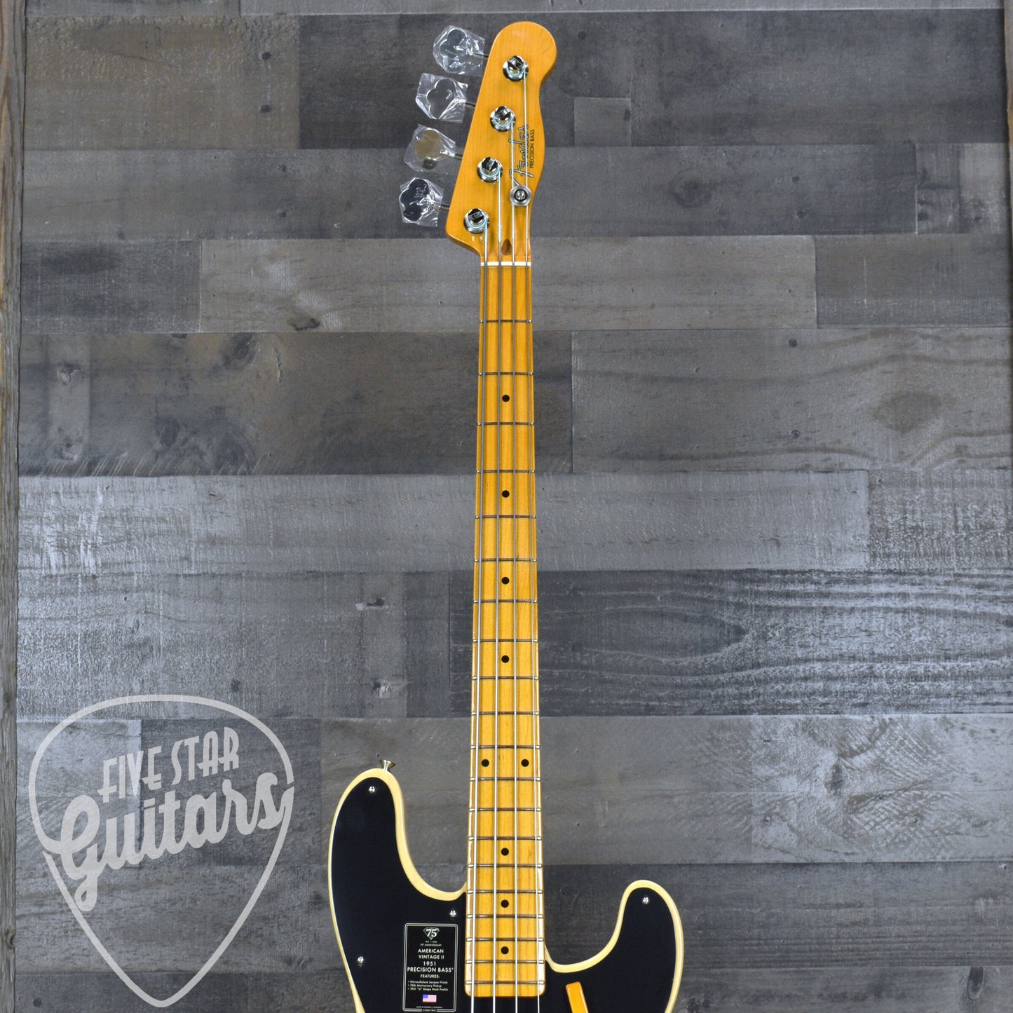 Fender 75th Anniversary American Vintage II 1951 Precision Bass - Butterscotch Blonde with Hardshell Case