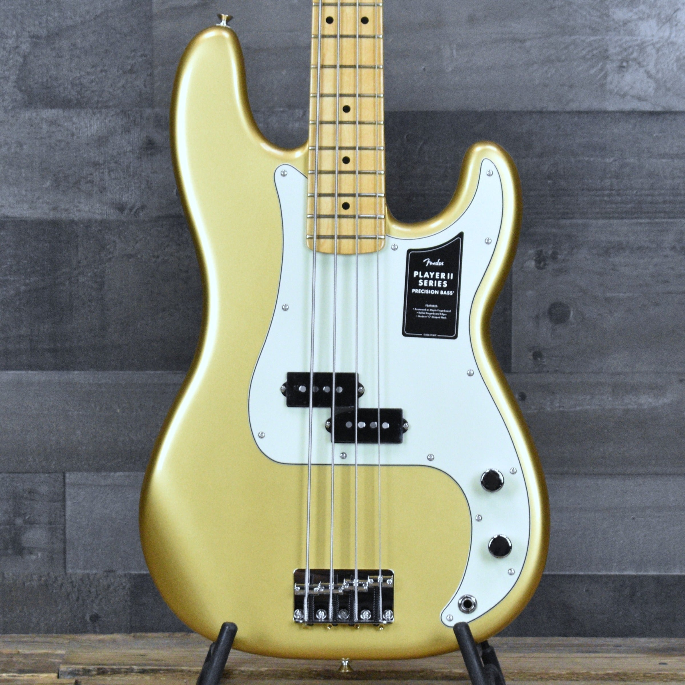 Fender 75th Anniversary Player II Precision Bass - Aztec Gold with