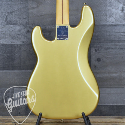 Fender 75th Anniversary Player II Precision Bass - Aztec Gold with Gigbag
