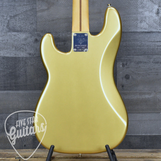 Fender 75th Anniversary Player II Precision Bass - Aztec Gold with Gigbag
