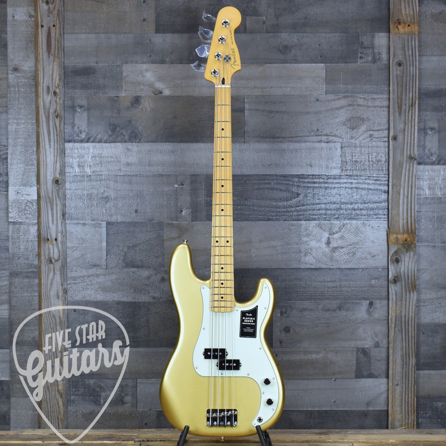 Fender 75th Anniversary Player II Precision Bass - Aztec Gold with Gigbag
