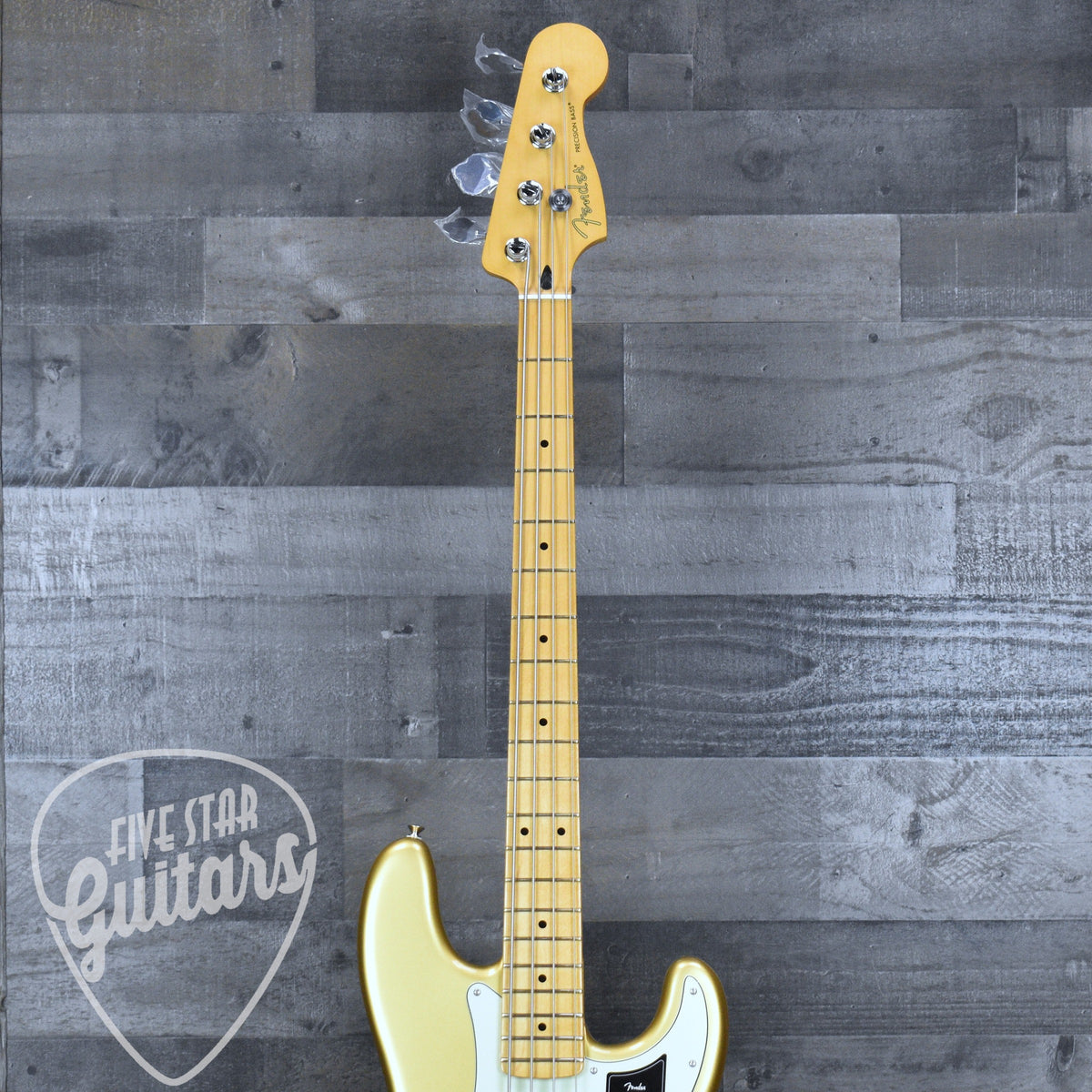 Fender 75th Anniversary Player II Precision Bass - Aztec Gold with Gigbag