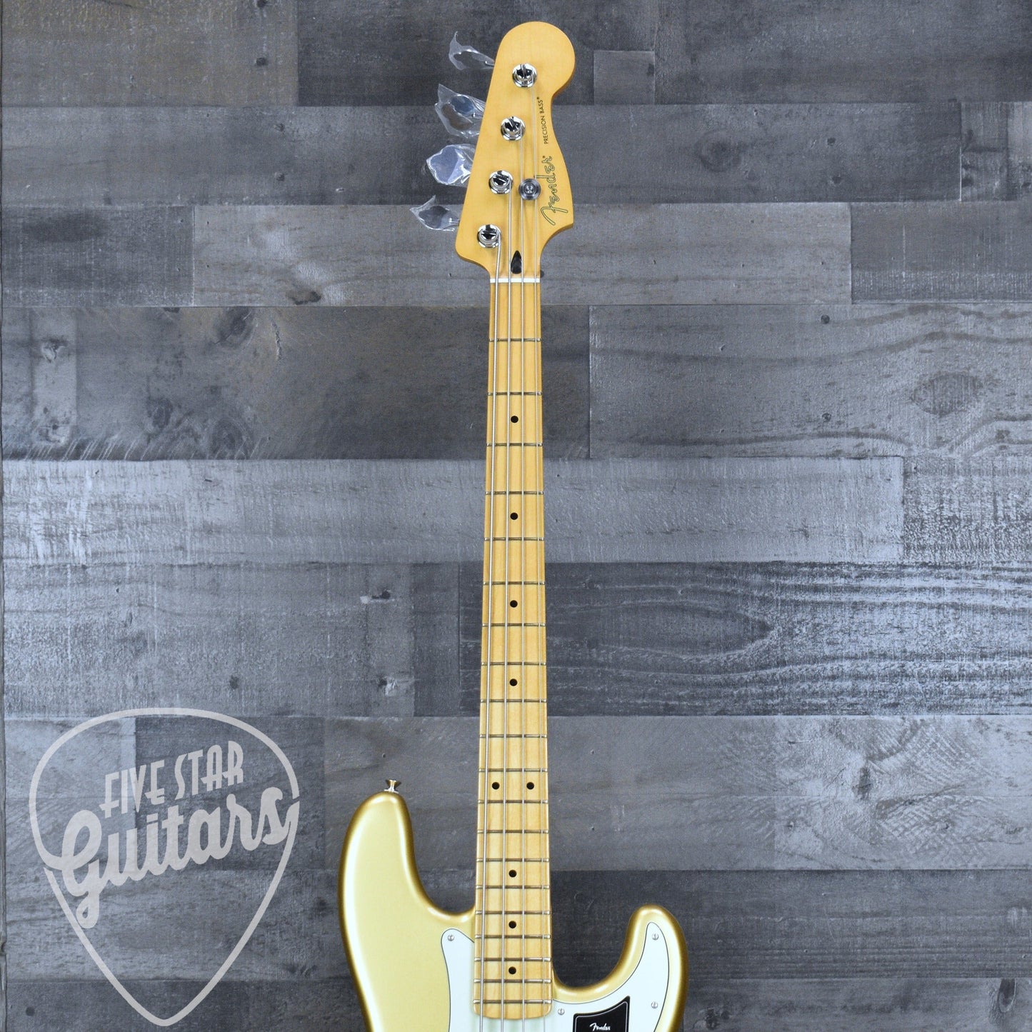 Fender 75th Anniversary Player II Precision Bass - Aztec Gold with Gigbag