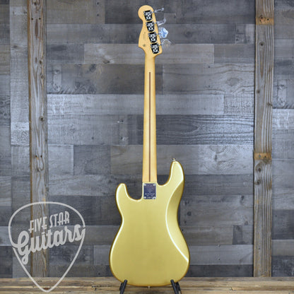 Fender 75th Anniversary Player II Precision Bass - Aztec Gold with Gigbag