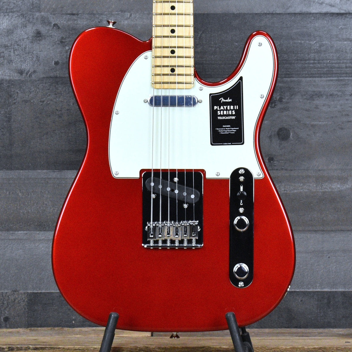 Fender 75th Anniversary Player II Telecaster - Candy Apple Red