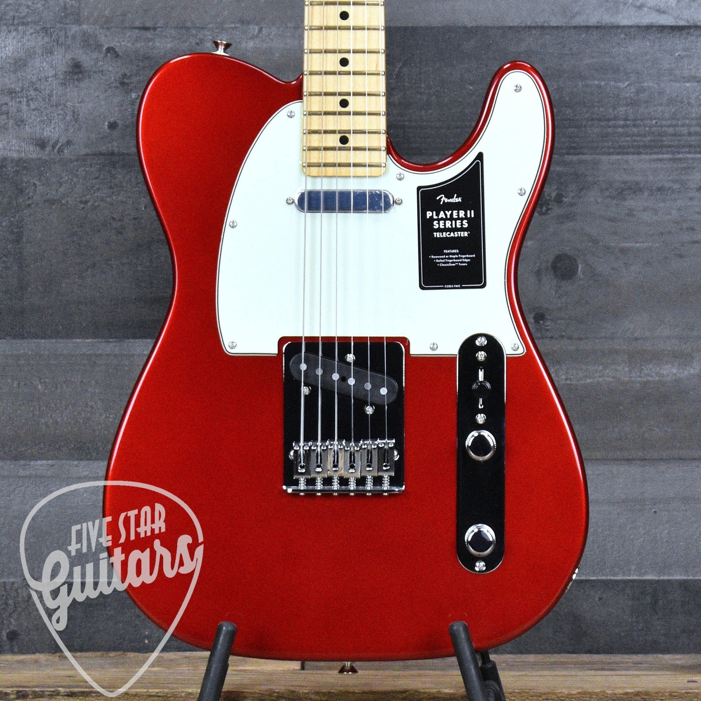 Fender 75th Anniversary Player II Telecaster - Candy Apple Red
