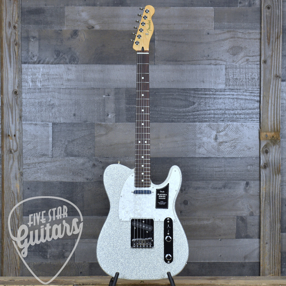 Fender 75th Anniversary Player II Telecaster - Diamond Dust Sparkle with Gig Bag