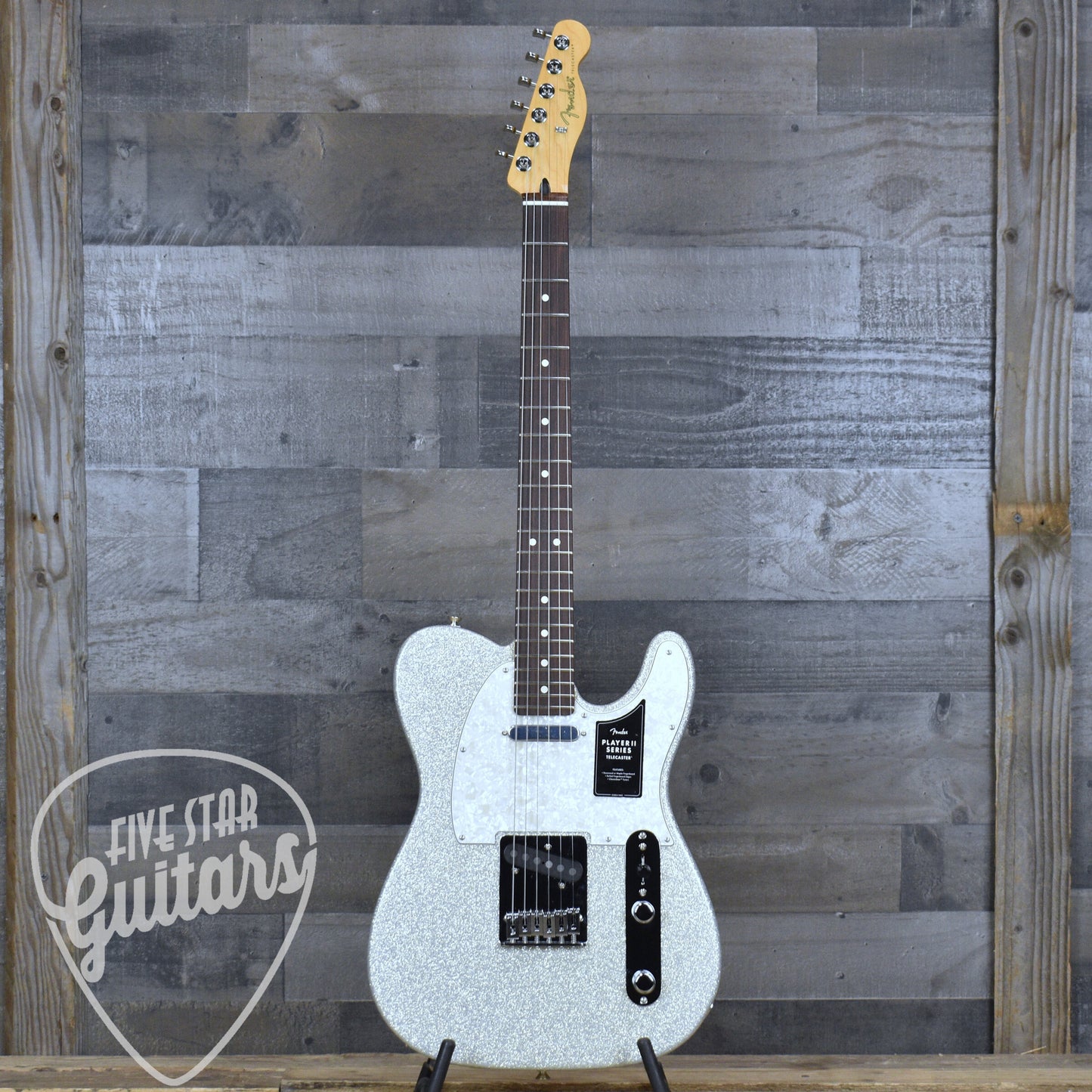 Fender 75th Anniversary Player II Telecaster - Diamond Dust Sparkle with Gig Bag