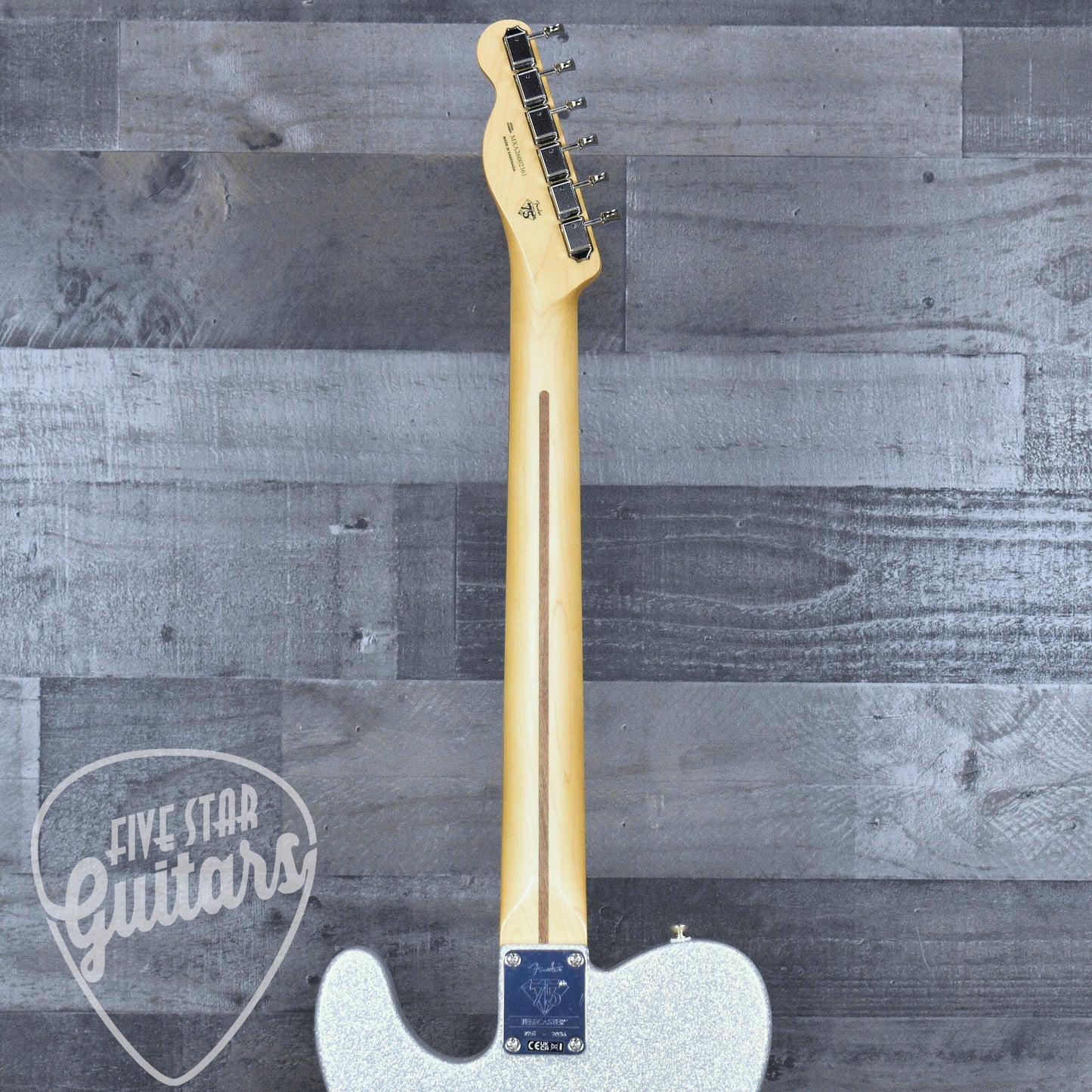 Fender 75th Anniversary Player II Telecaster - Diamond Dust Sparkle with Gig Bag