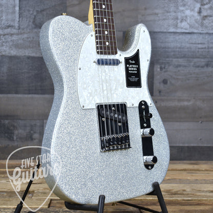 Fender 75th Anniversary Player II Telecaster - Diamond Dust Sparkle with Gig Bag