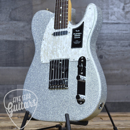 Fender 75th Anniversary Player II Telecaster - Diamond Dust Sparkle with Gig Bag