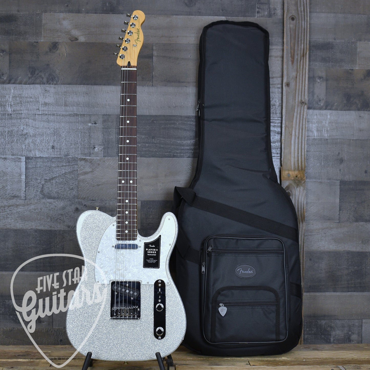 Fender 75th Anniversary Player II Telecaster - Diamond Dust Sparkle with Gig Bag