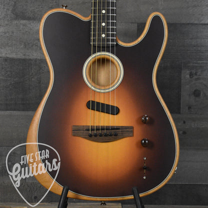 Fender Acoustasonic Player Telecaster - Shadow Burst with Gig Bag