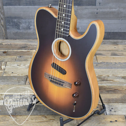 Fender Acoustasonic Player Telecaster - Shadow Burst with Gig Bag