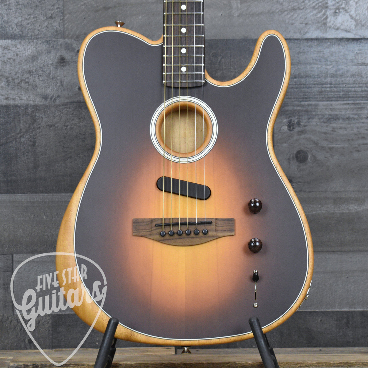 Fender Acoustasonic Player Telecaster - Shadow Burst with Gig Bag