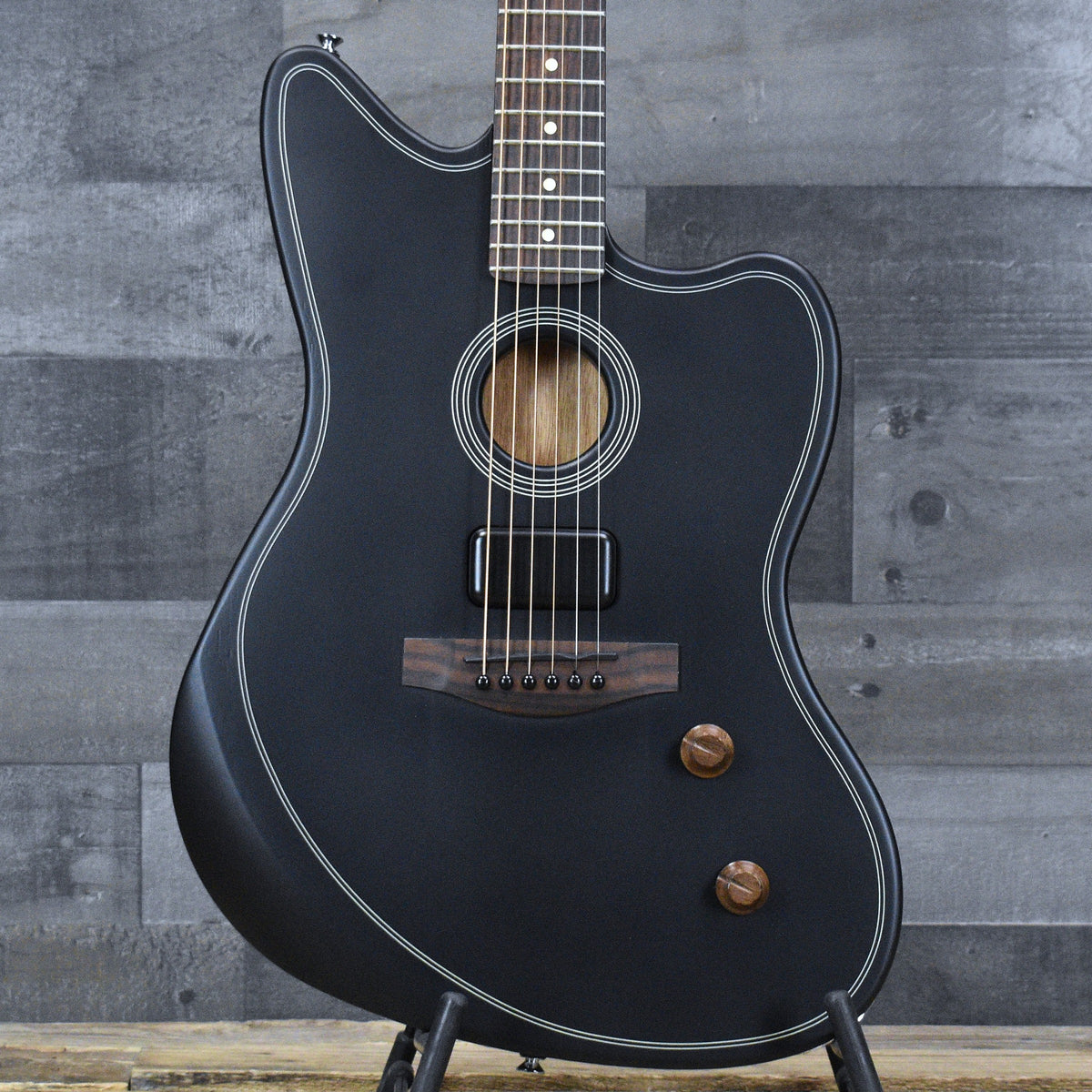 Fender Acoustasonic Standard Jazzmaster- Black