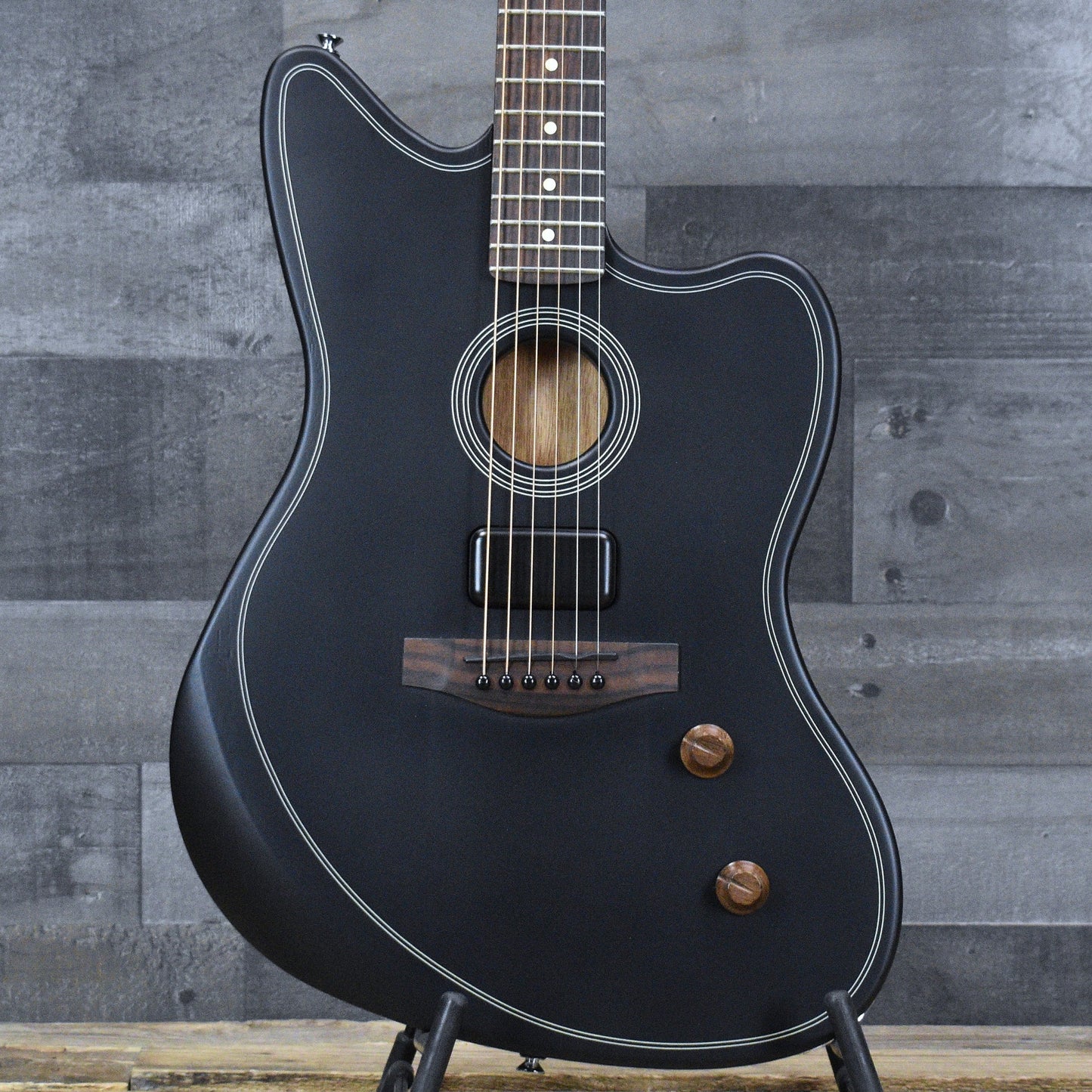 Fender Acoustasonic Standard Jazzmaster- Black