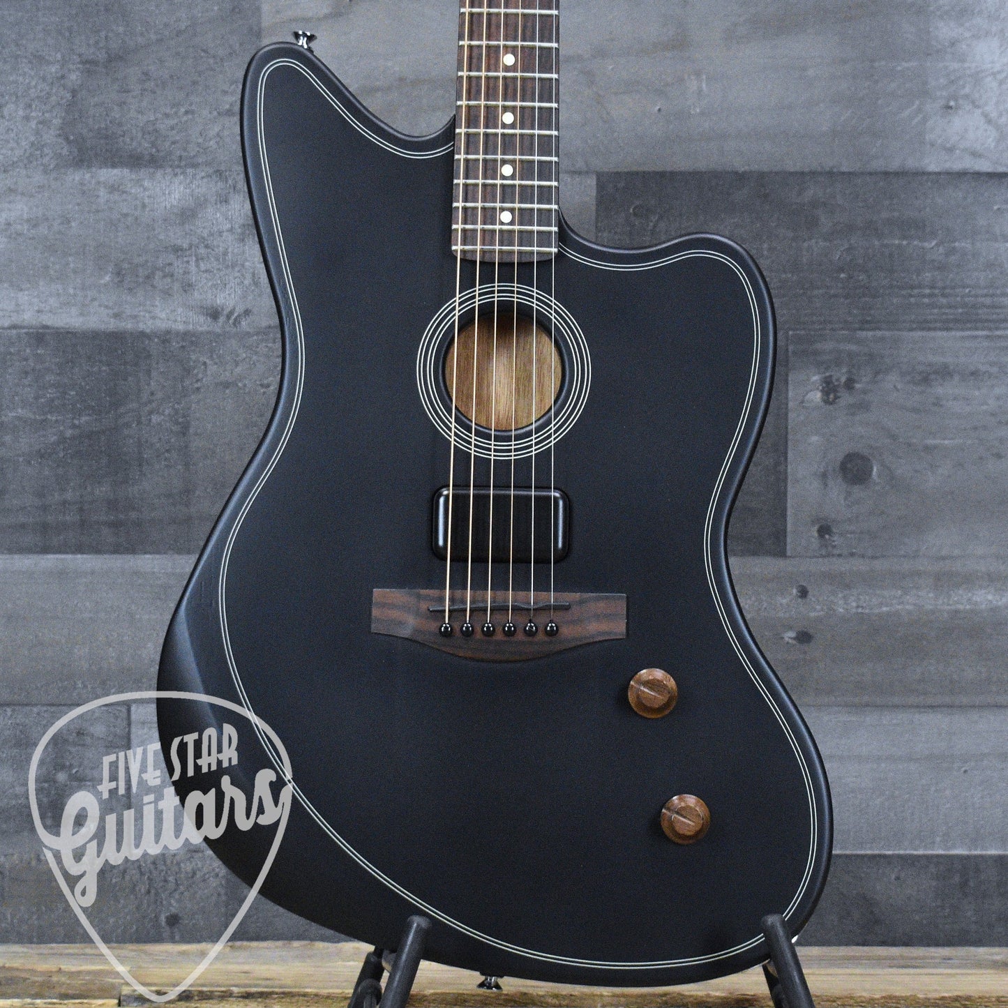 Fender Acoustasonic Standard Jazzmaster- Black