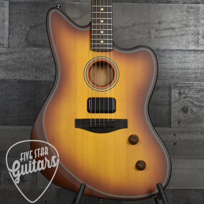Fender Acoustasonic Standard Jazzmaster - Honey Burst