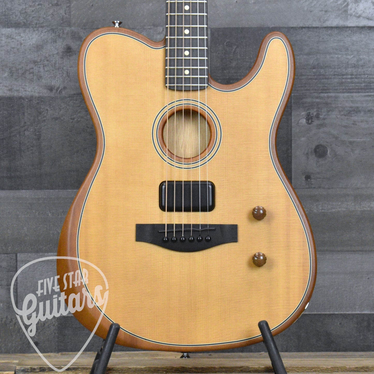 Fender Acoustasonic Standard Telecaster - Aged Natural