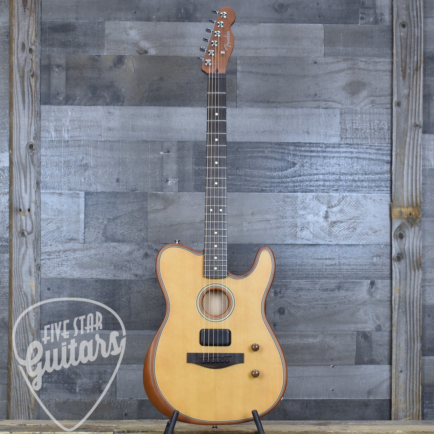 Fender Acoustasonic Standard Telecaster - Aged Natural