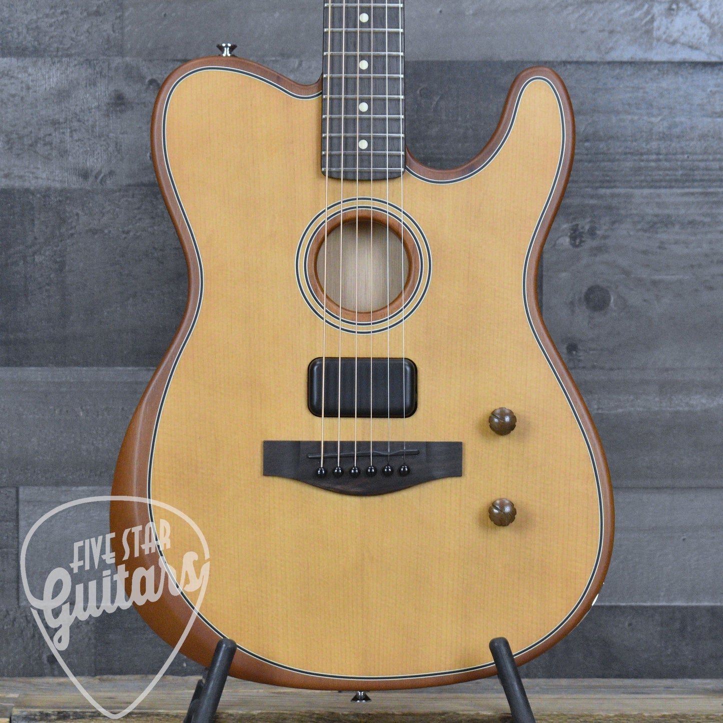 Fender Acoustasonic Standard Telecaster - Aged Natural
