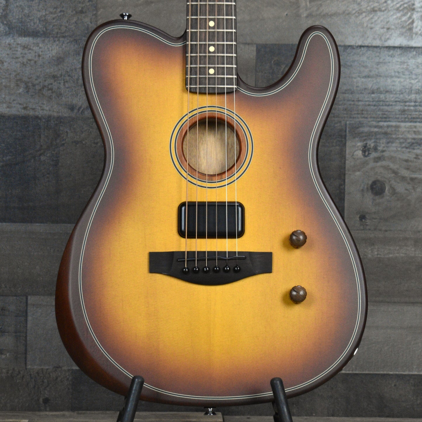 Fender Acoustasonic Standard Telecaster Honey Burst