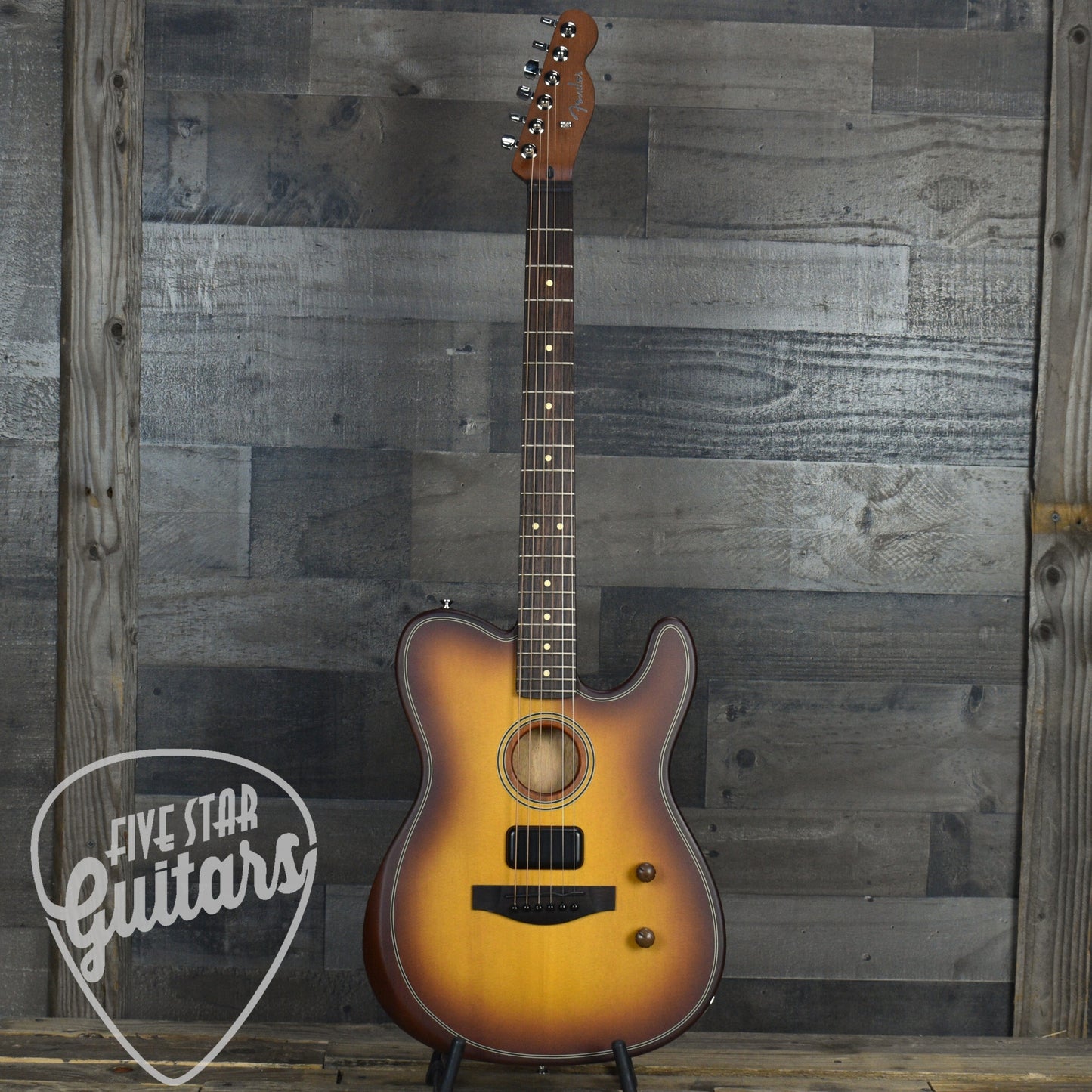 Fender Acoustasonic Standard Telecaster Honey Burst
