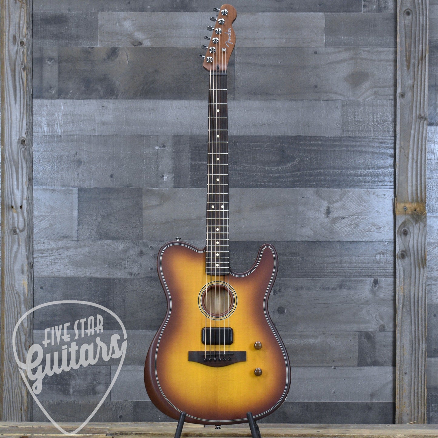 Fender Acoustasonic Standard Telecaster Honey Burst